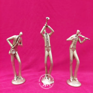 14 inch Brass Modern Music Set Idol