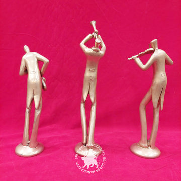 14 inch Brass Modern Music Set Idol