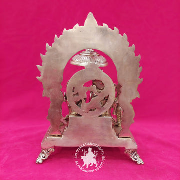 14 inch Brass Ram Pattabisegam / Ram Darbar Idol